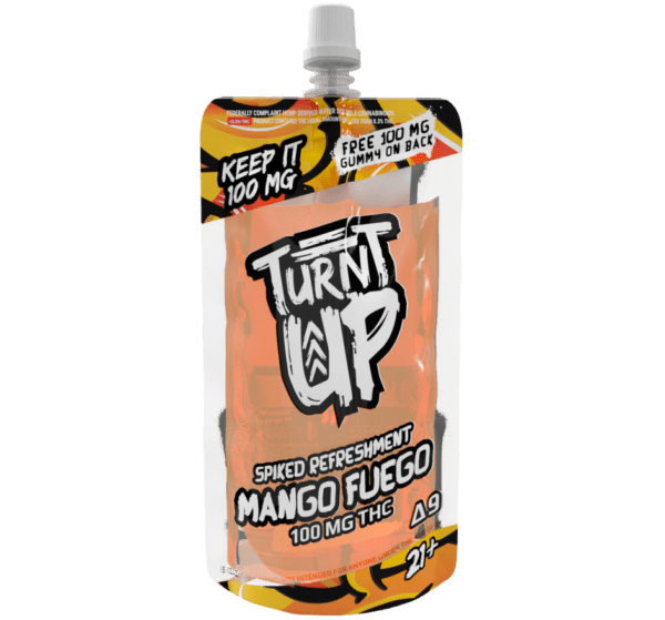 Turnt Up Delta 9 Juice Pack - Mango