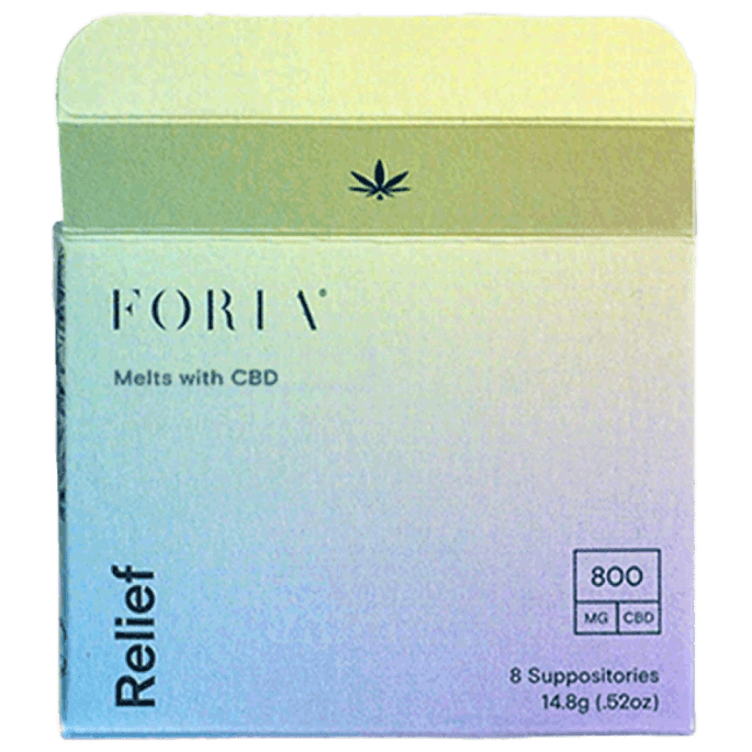 Foria Relief CBD Suppositories