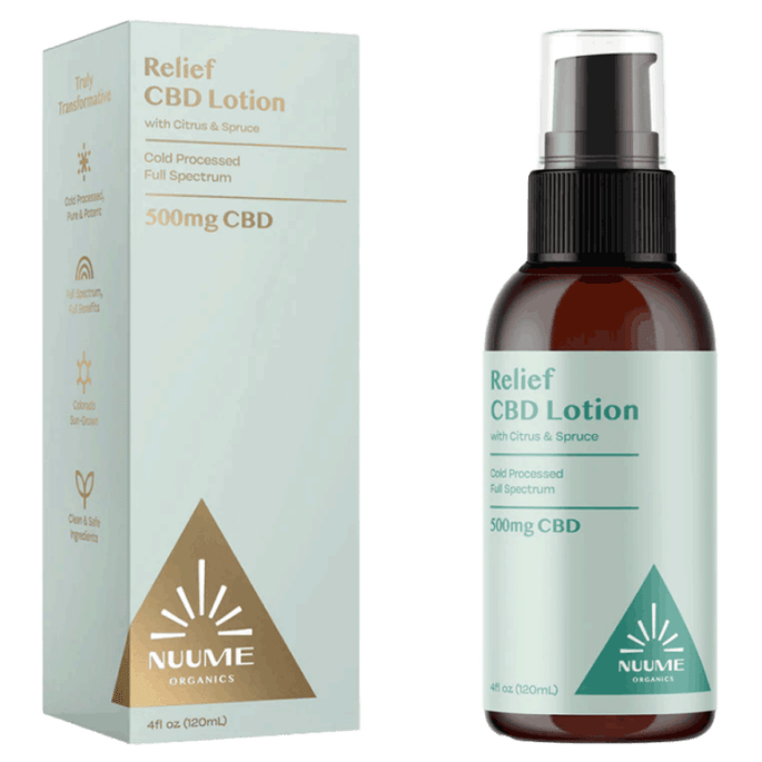 Nuume Organics Full Spectrum CBD Lotion