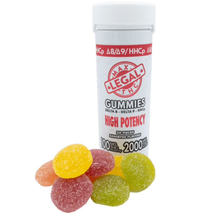 Max Legal D9/D8/HHCP Gummies