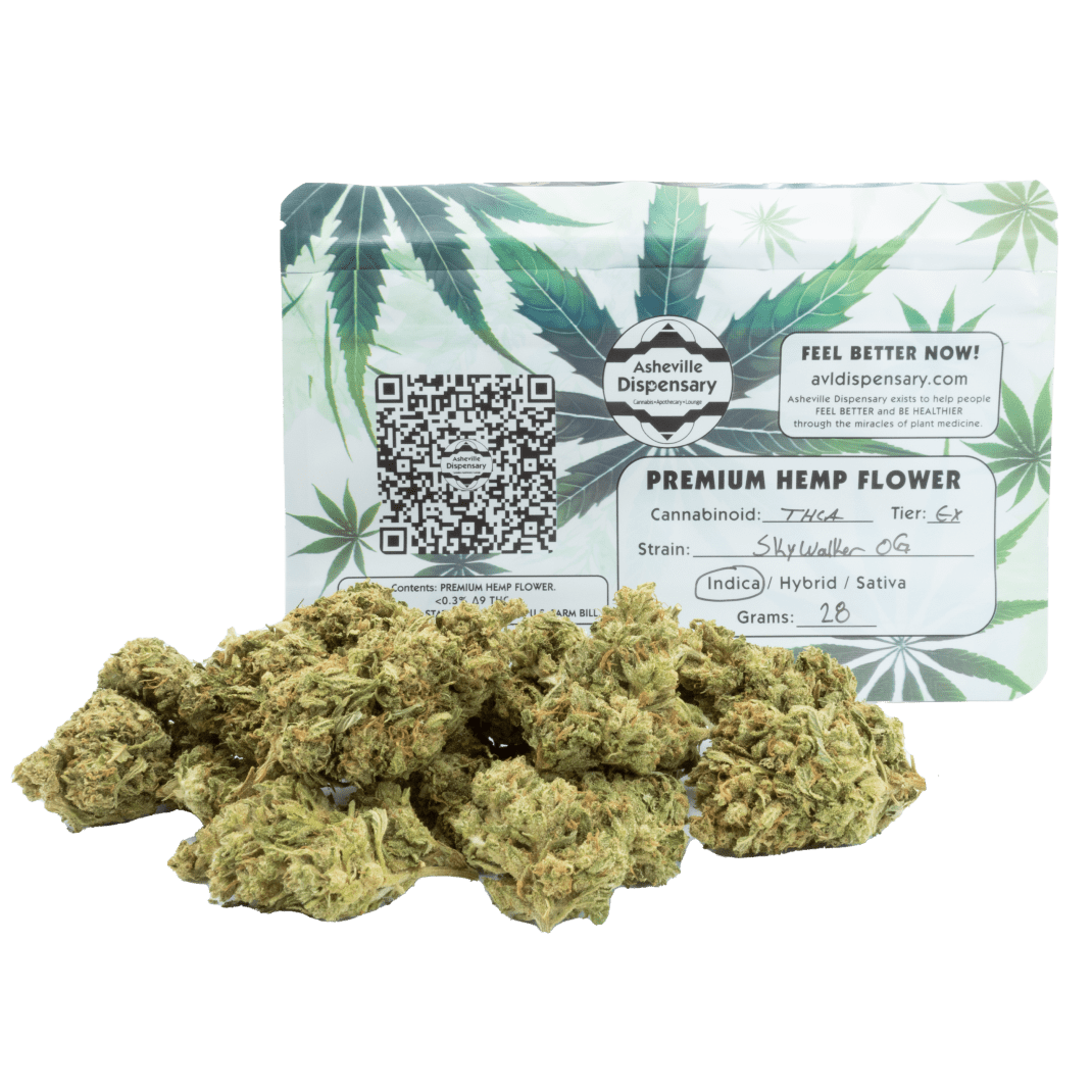 HEMP WELLNESS 8GM THC-A FLOWER - SKYWALKER OG