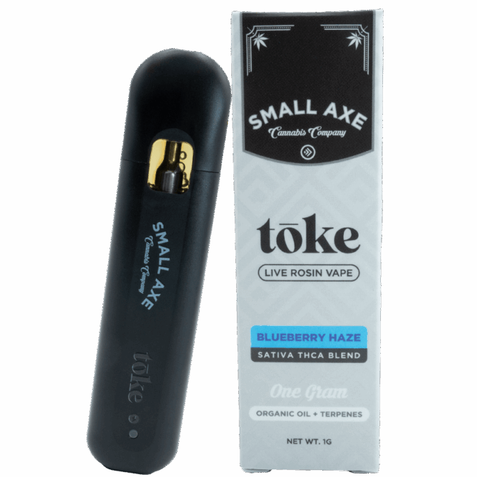Small Axe Toke THCA Vape - Blueberry Haze