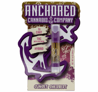 Anchored - Sunset Sherbert THCA Cart
