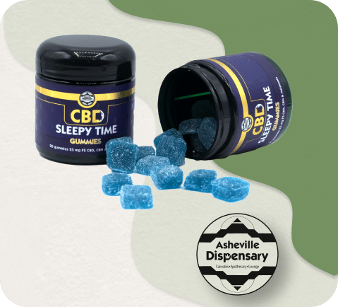 ad cbd sleep gummies sleepy time jar