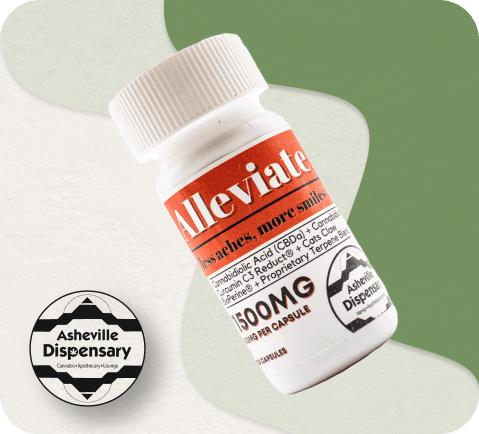 CBDa/CBD Supplements - Alleviate