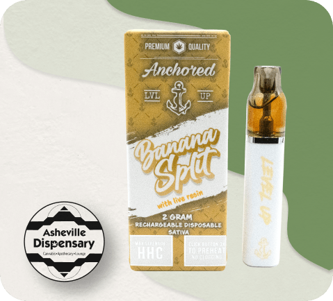 Anchored HHC Disposable Vape - Banana Split