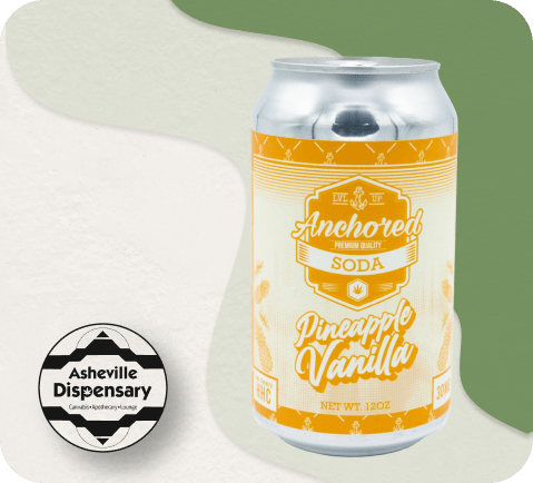 Anchored HHC Soda – Pineapple Vanilla