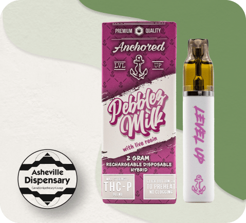 Anchored's THCP Disposable Vape - Pebblez Milk