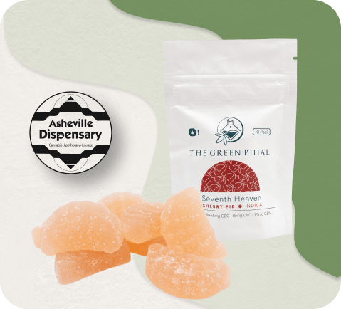 The Green Phial Indica Delta 9 Gummies – Seventh Heaven