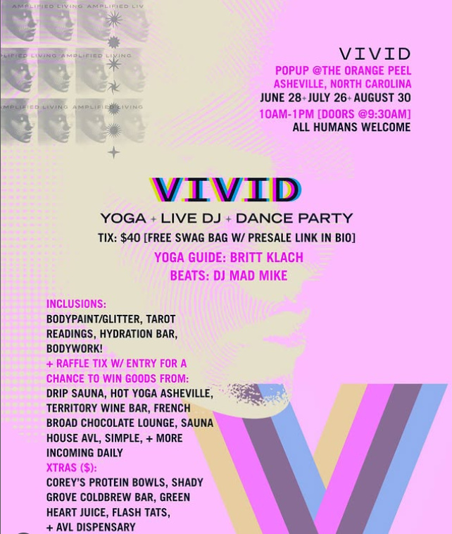 Vivid Dance Party at The Orange Peel Vivid Dance Party at The Orange Peel