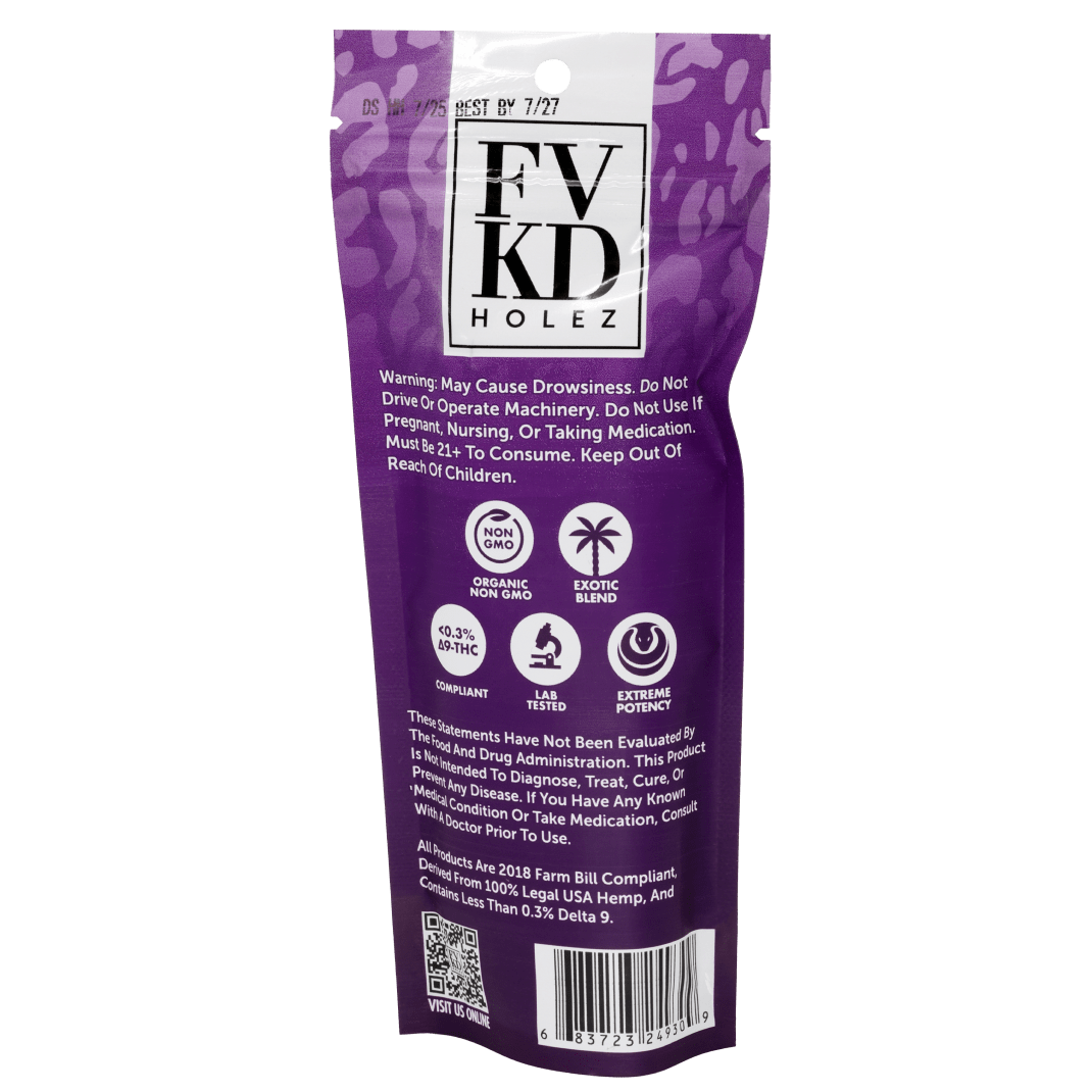 FVKD Diamond Infused Hash Hole Pre Roll Back