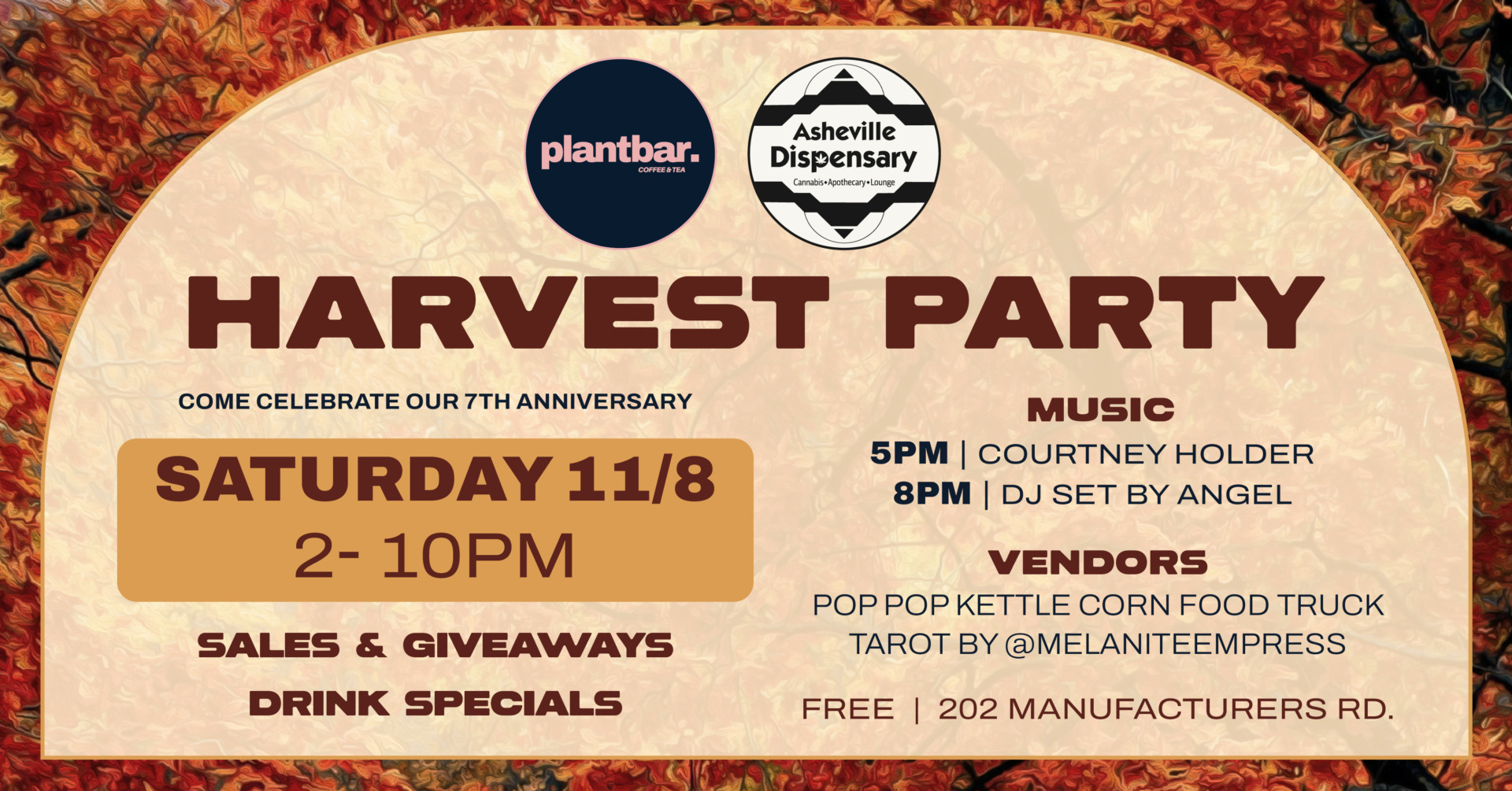 Harvest Party Anniversary Celebration