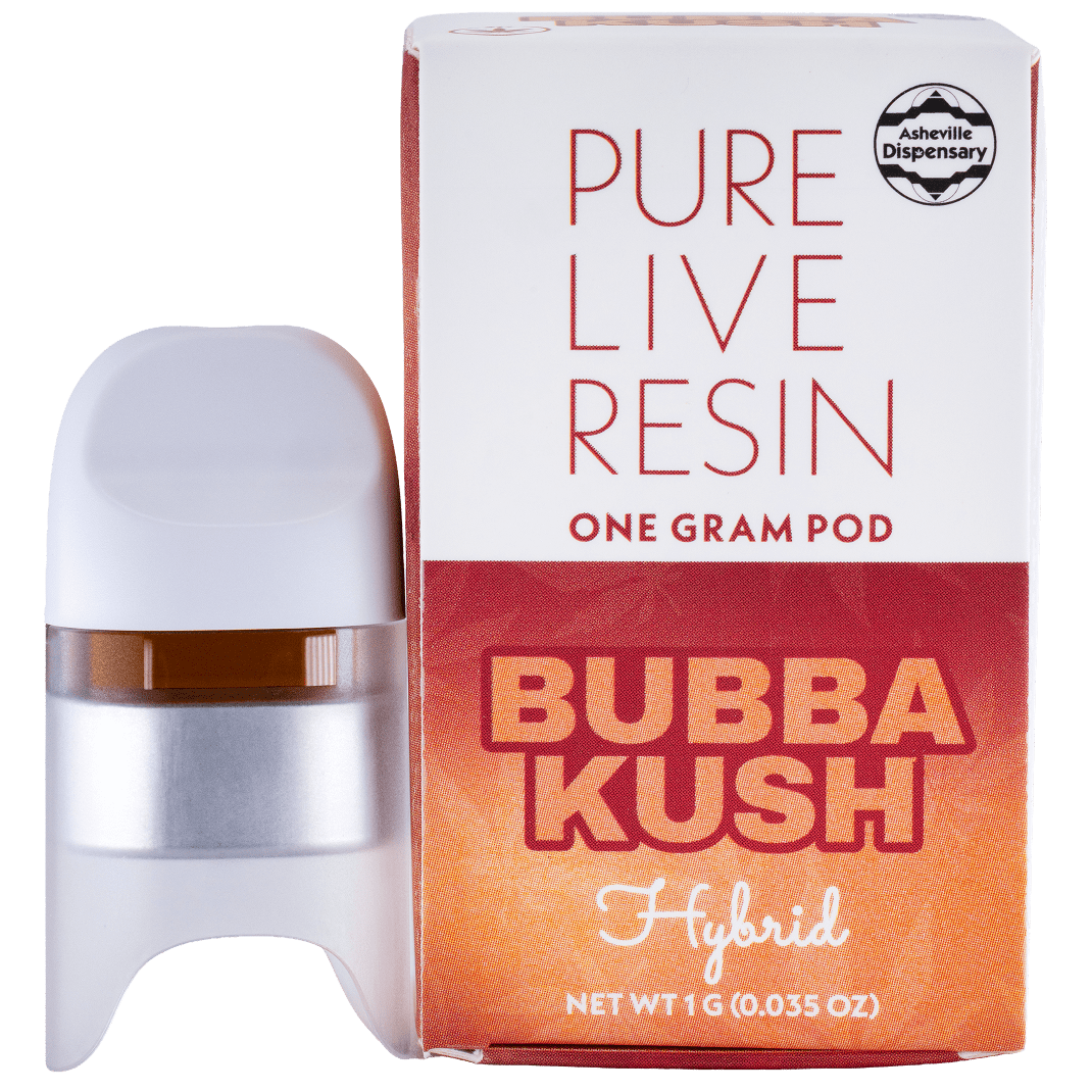 Bubba Kush THCA Live Resin Vape - Asheville Dispensary