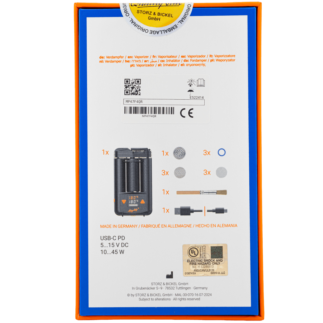 Storz & Bickel MIGHTY+ Dry Herb Vaporizer