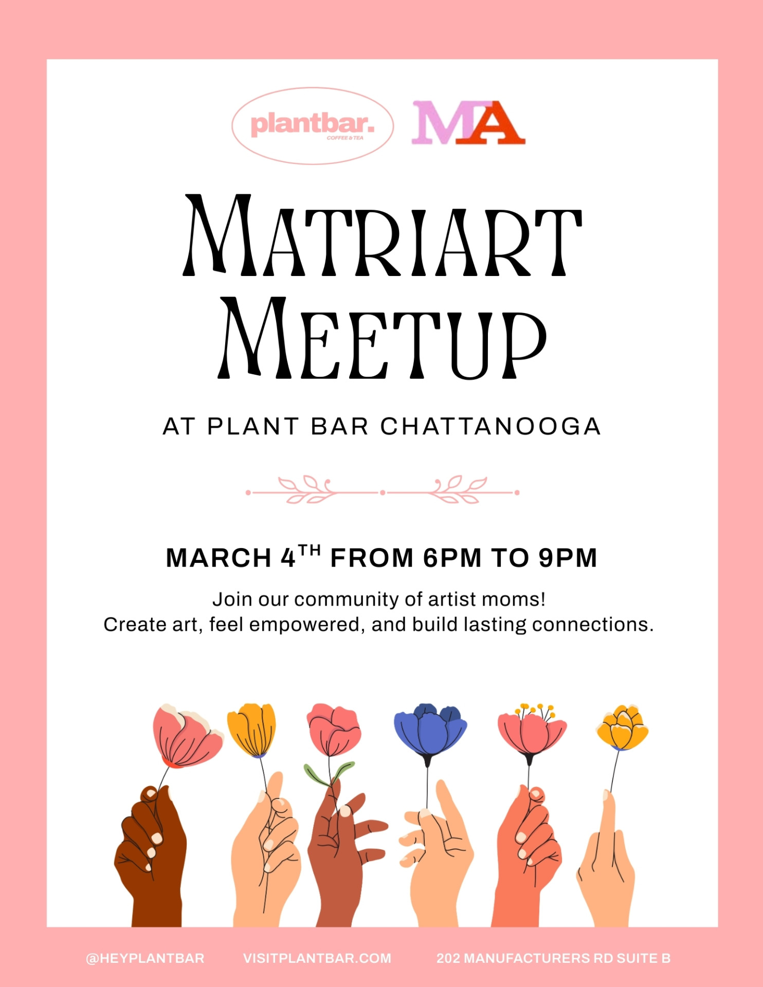 Matriarch Meetup flyer Matriarch Meetup flyer