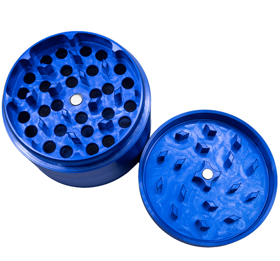 Asheville Dispensary 4-Piece Aluminum Grinder