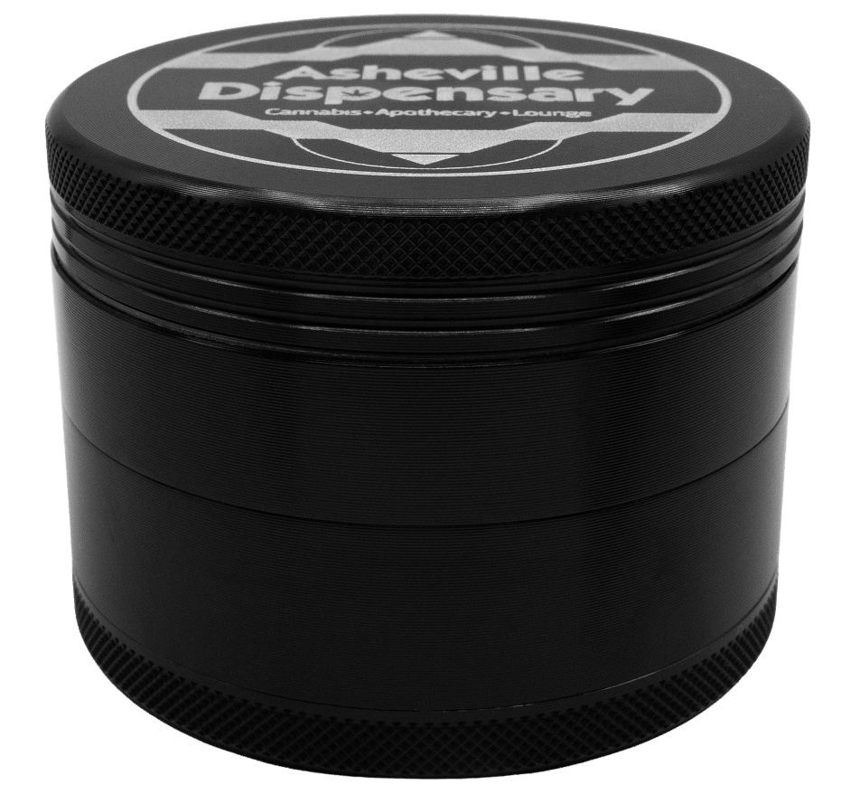 Asheville Dispensary 4-Piece Aluminum Grinder