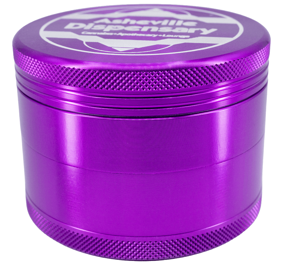 Asheville Dispensary 4-Piece Aluminum Grinder