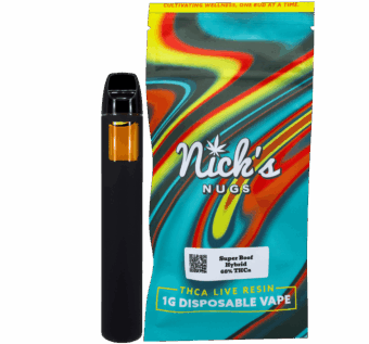 Super Boof THCA Live Resin Vape - Nick's Nugs