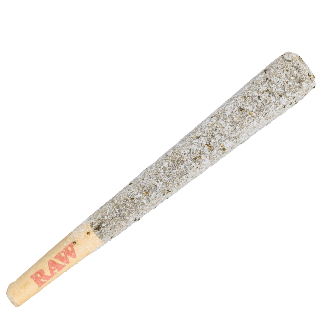 FVKD Diamond Coated Hash Hole Pre Roll - Rainbow Sherbet