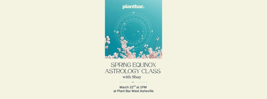<h1 class="tribe-events-single-event-title">Spring Equinox Astrology Class with Shay Hosted by Plant Bar</h1>