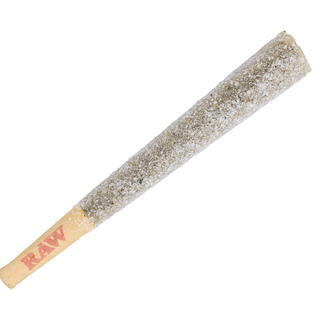 FVKD Diamond Coated Hash Hole Pre Roll - Strawberry Kush Cake