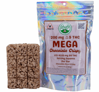 LoLo Bars - Delta 9 Chocolate Rice Crispy