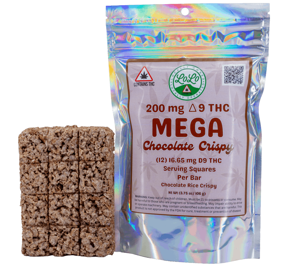 LoLo Bars - Delta 9 Chocolate Rice Crispy
