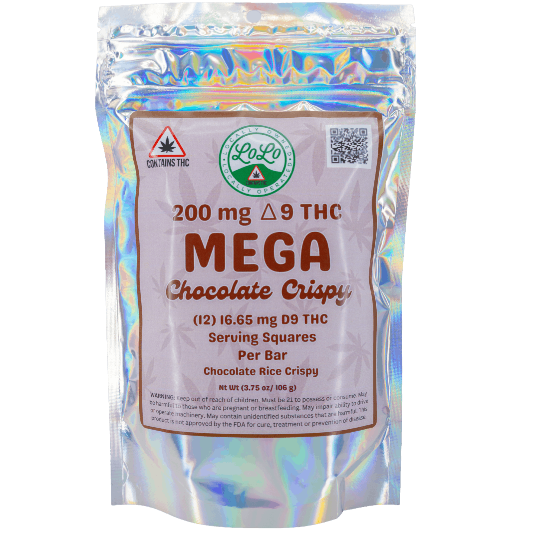 LoLo Bars - Delta 9 Chocolate Rice Crispy