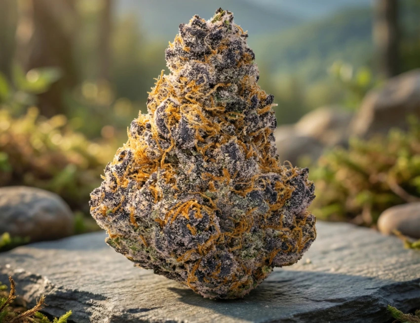 The energizing effects of a strain are determined by its microscopic trichomes, which house the specific blend of terpenes like limonene and pinene.