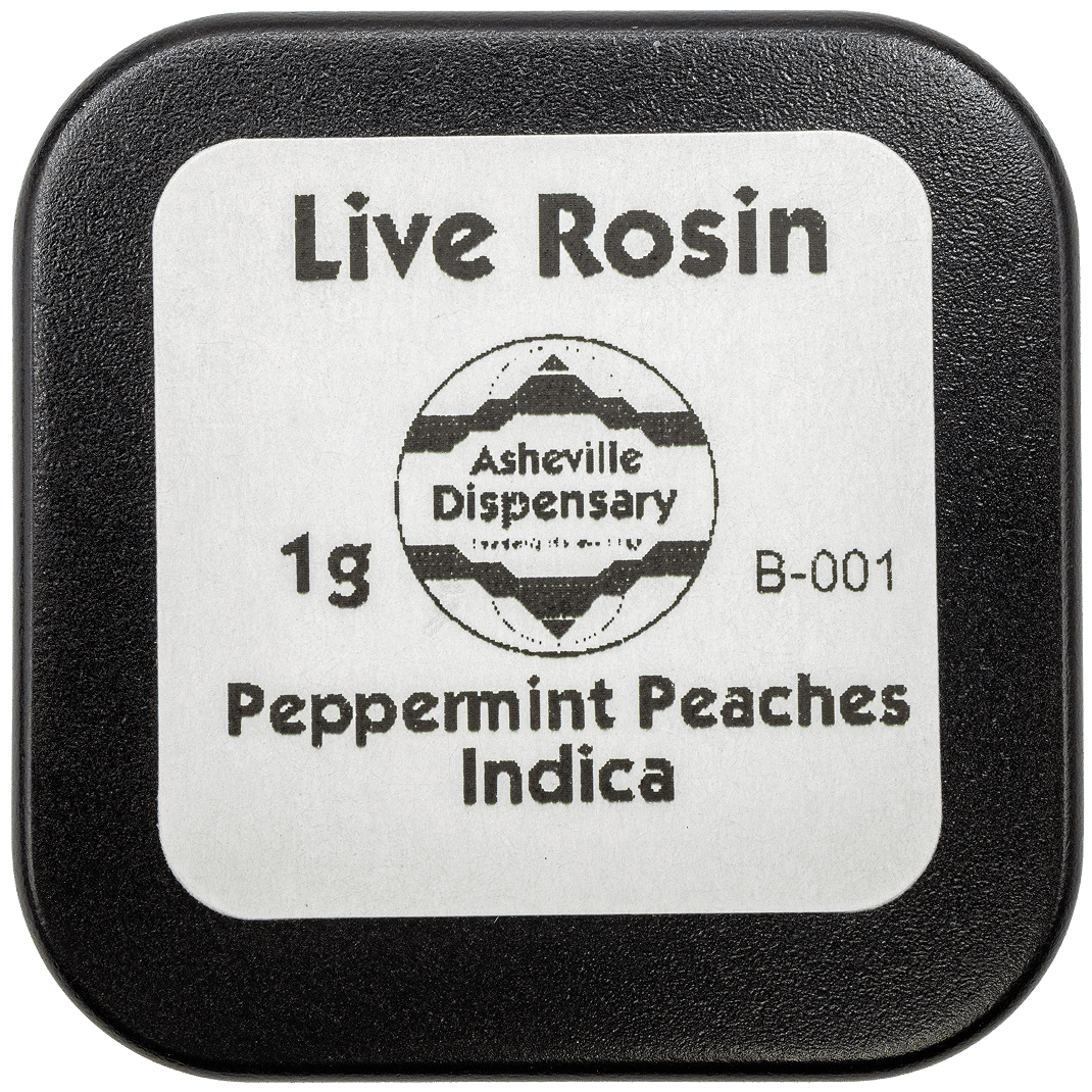 Peppermint Peaches THCA Live Rosin
