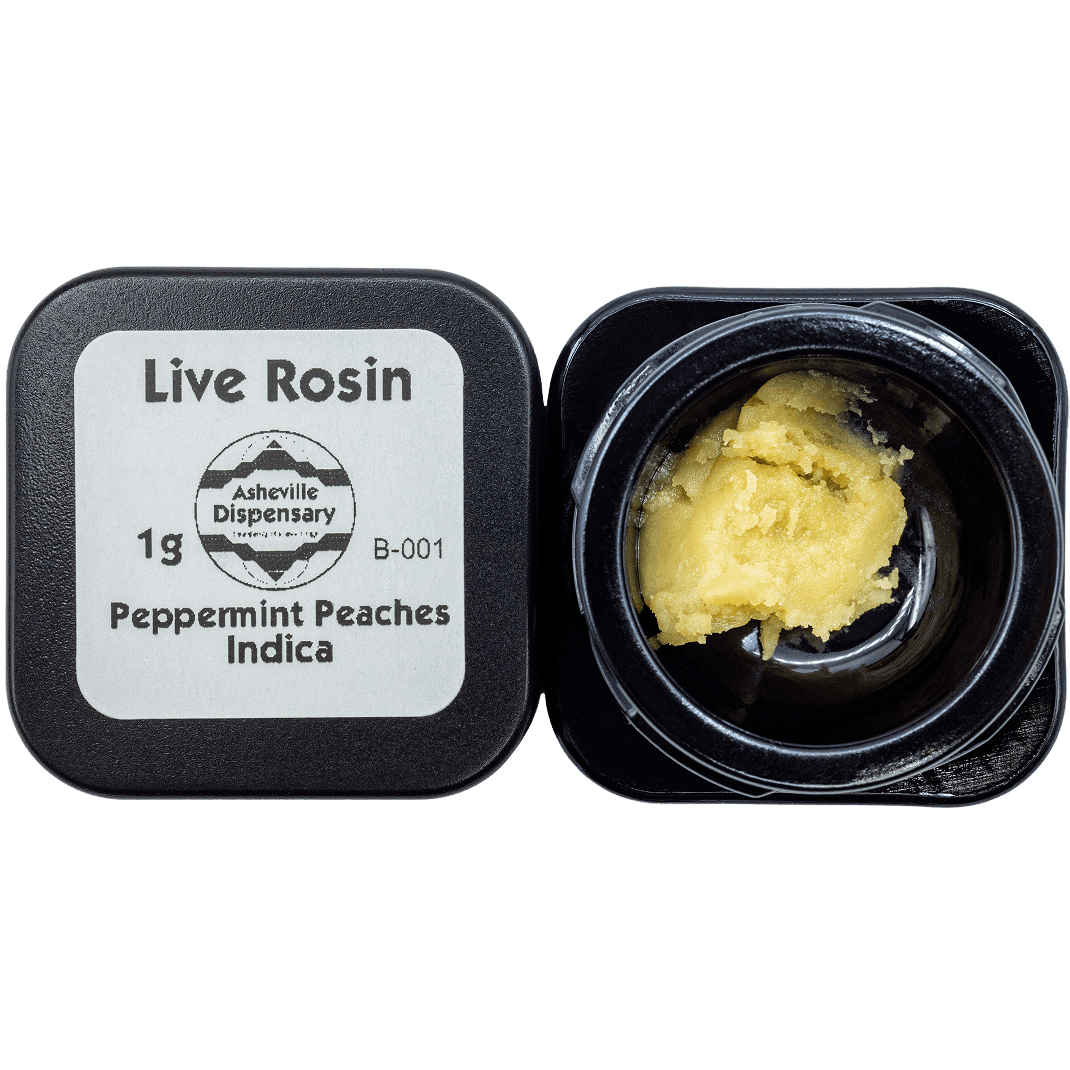 Peppermint Peaches THCA Live Rosin