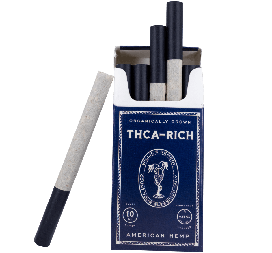 Willie's Remedy+ THCA Smokes