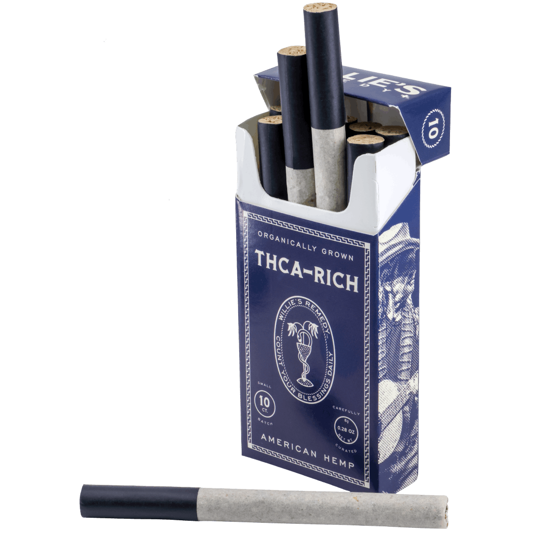 Willie's Remedy+ THCA Smokes