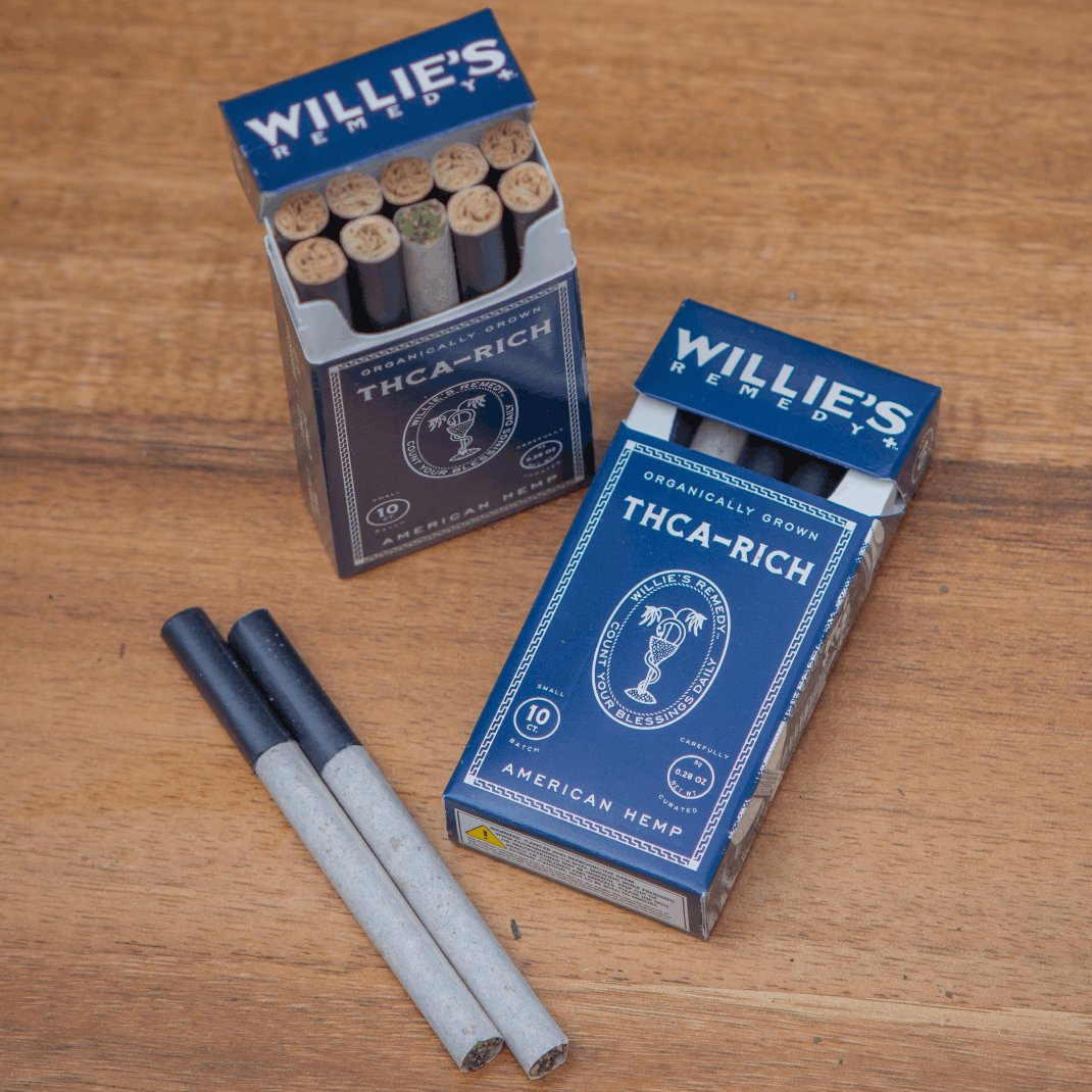 Willie's Remedy+ THCA Smokes