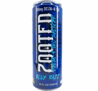 Zooted Delta 9 Seltzer - Blue Razz