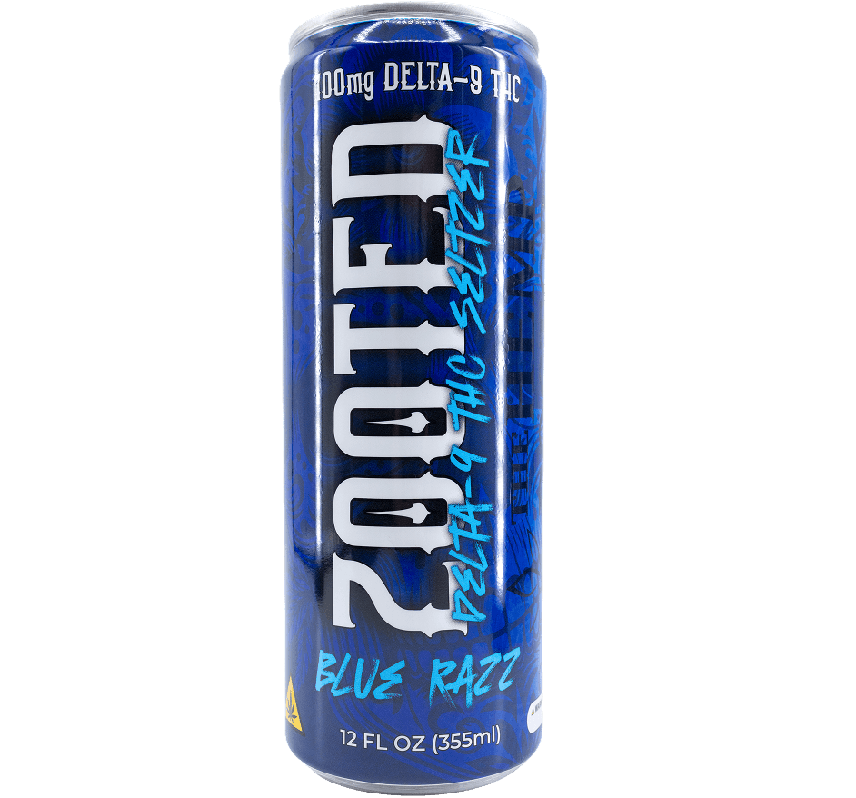 Zooted Delta 9 Seltzer - Blue Razz