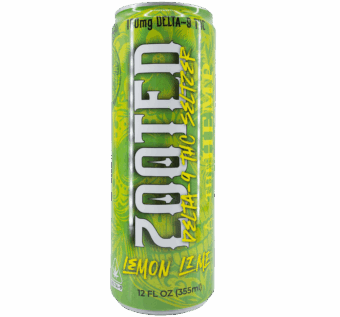 Zooted Delta 9 Seltzer - Lemon Lime