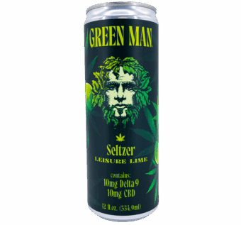 Green Man Delta 9 Seltzer – Leisure Lime 10mg