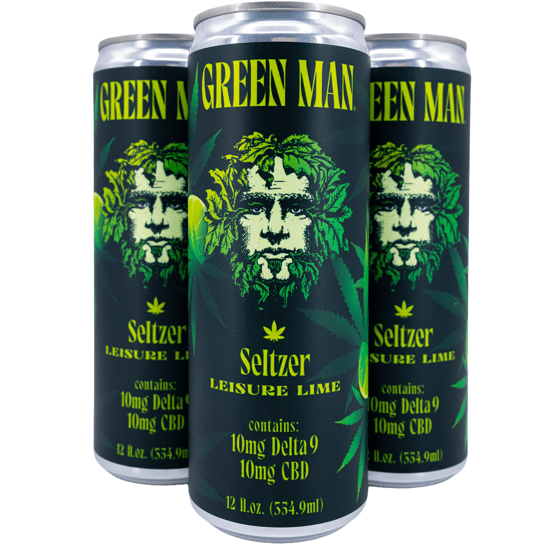 Green Man Delta 9 Seltzer – Leisure Lime 10mg
