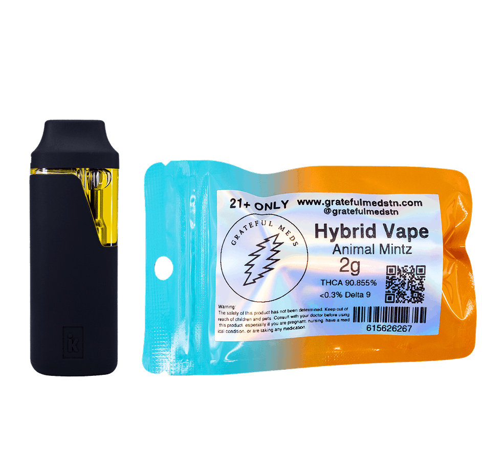 Grateful Meds - 2g Hybrid THCA Live Resin Vape