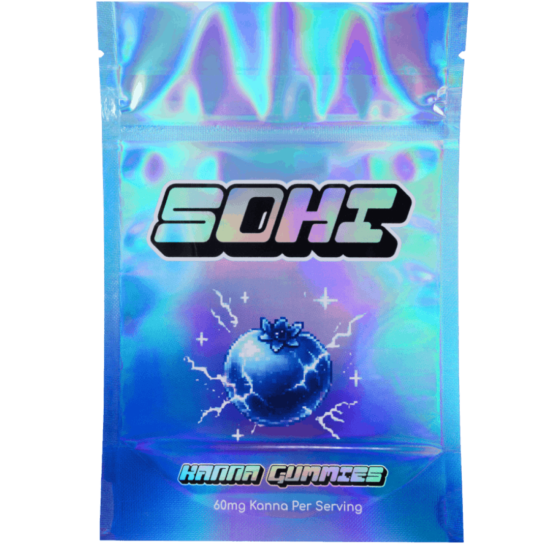 SOHI Kanna Gummies - Electric Blue Razz