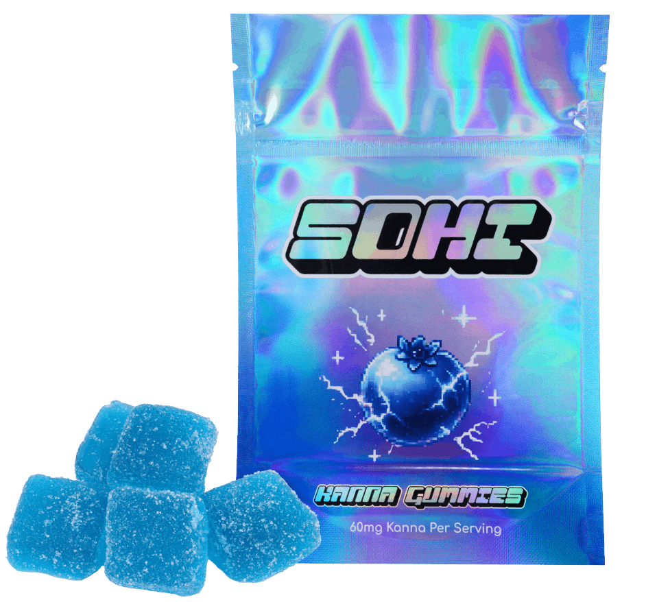 SOHI Kanna Gummies - Electric Blue Razz