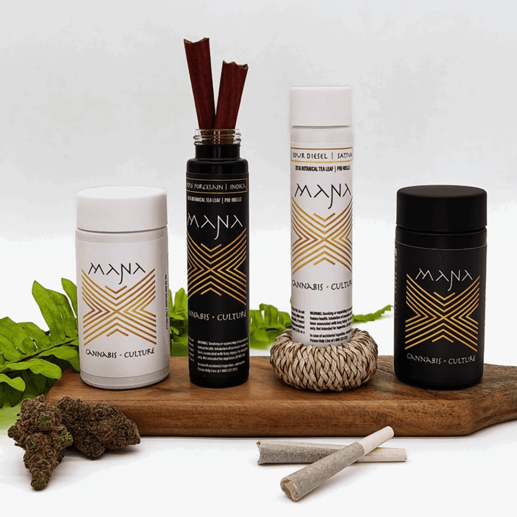 Mana Cannabis Culture | 2-Pack Botanical Tea Leaf Blunts