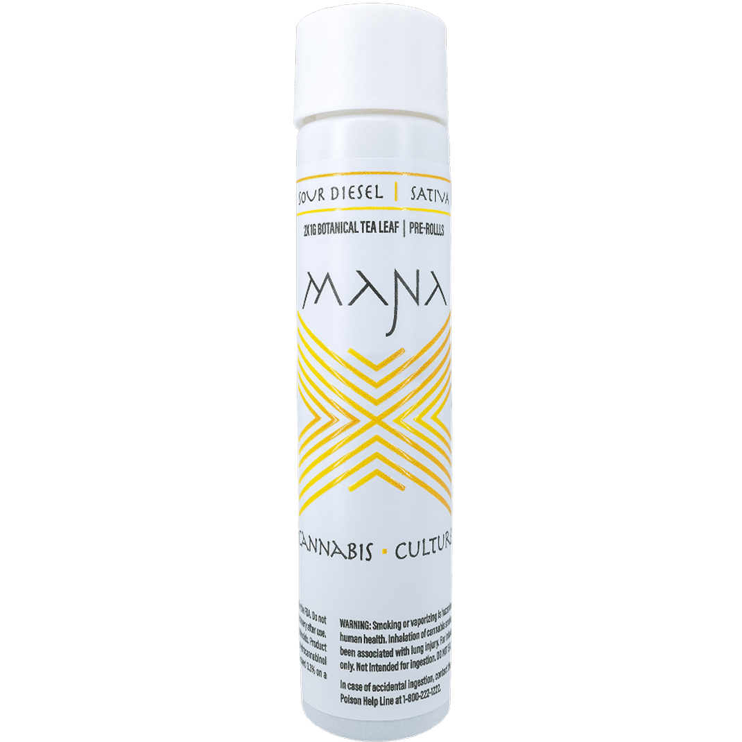 Mana Cannabis Culture | 2-Pack Botanical Tea Leaf Blunts