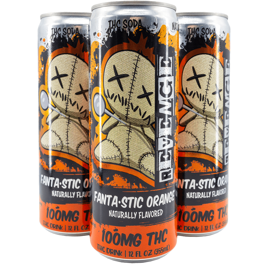 Revenge Delta 9 Soda - Fantastic Orange