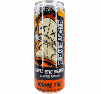 Revenge Delta 9 Soda - Fantastic Orange
