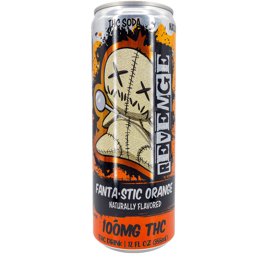Revenge Delta 9 Soda - Fantastic Orange