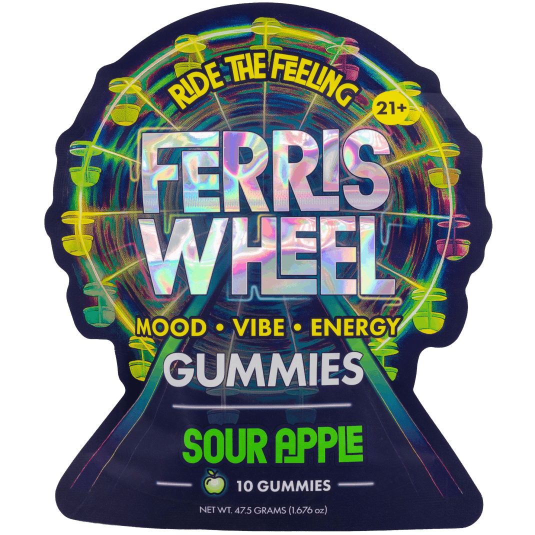 Ferris Wheel Kanna Gummies - Sour Apple