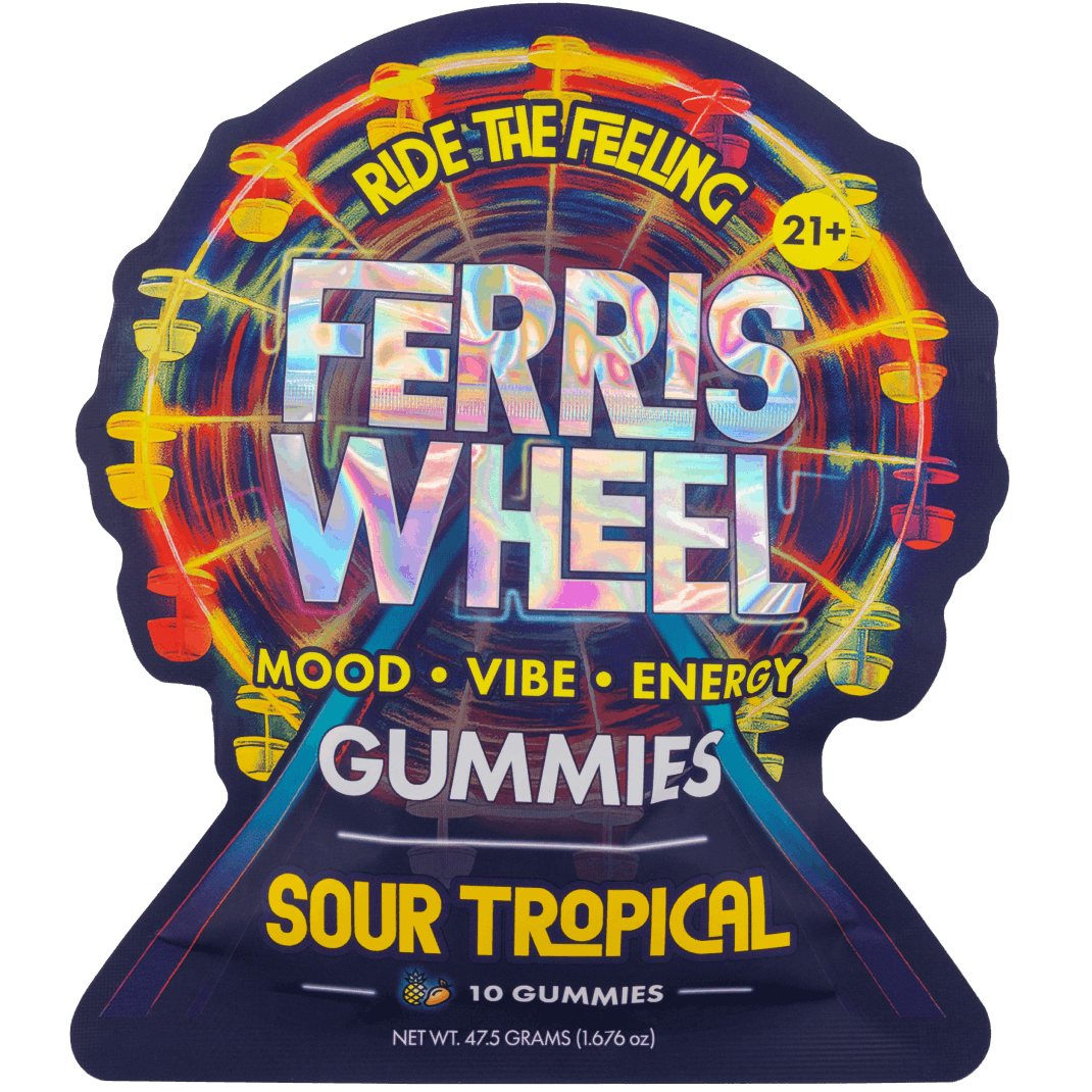 Ferris Wheel Kanna Gummies - Sour Tropical